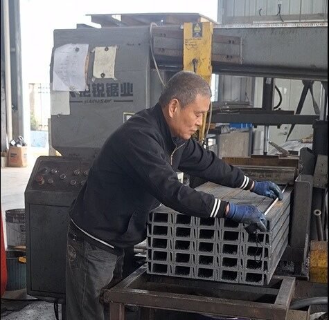 Installation technique sur site